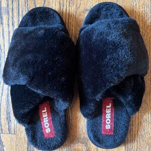 Women's Sorel Go - Mail Run Slipper Size 10 Black New